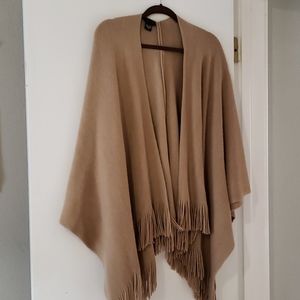 New York and Company camel pancho